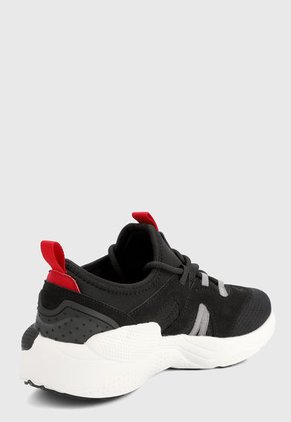 Tenis Lifestyle Negro-Rojo-Blanco Fila