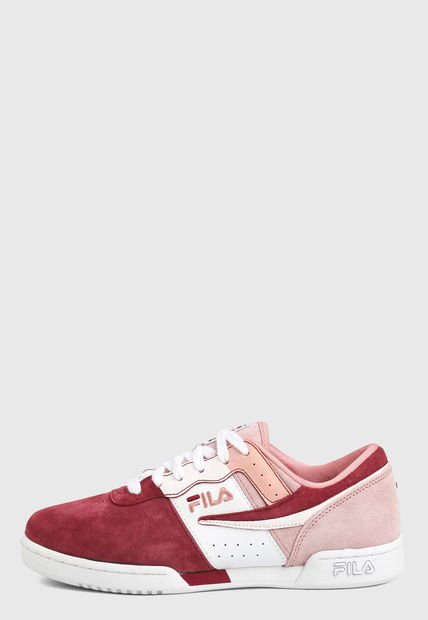 Zapatos fila clearance vinotinto