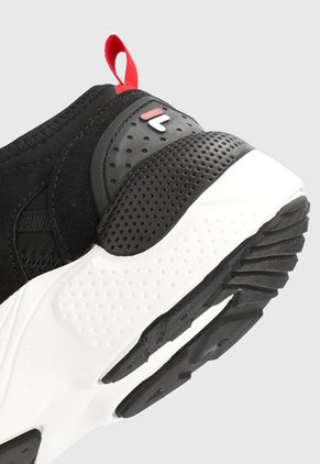 Tenis Lifestyle Negro-Rojo-Blanco Fila