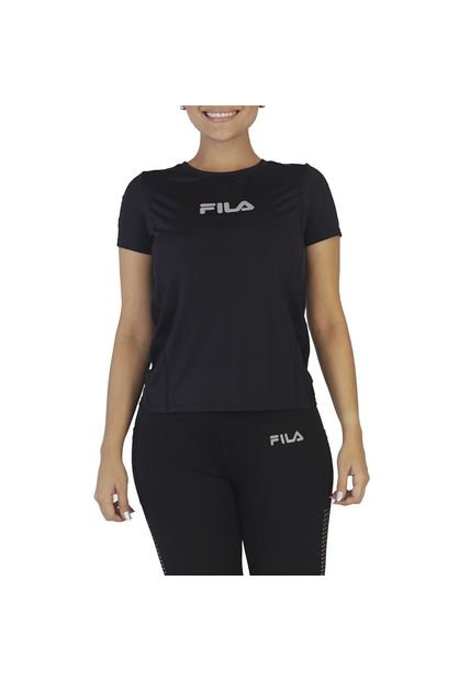FILA CAMISETA DAMA NEGRO