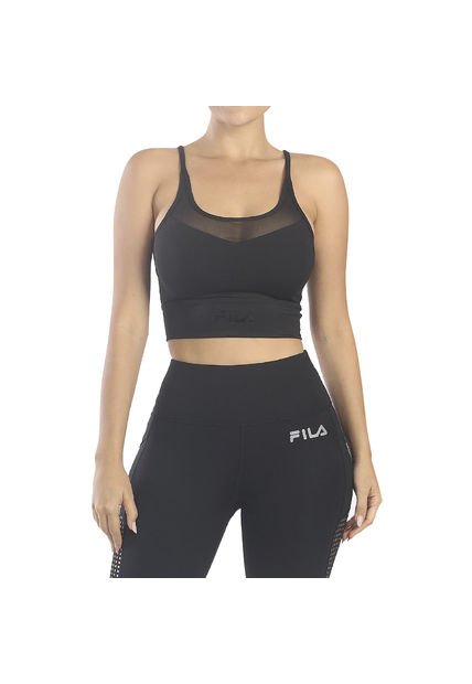 FILA TOP DAMA NEGRO