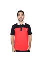 Polo Negro-Rojo-Blanco Fila de Fila