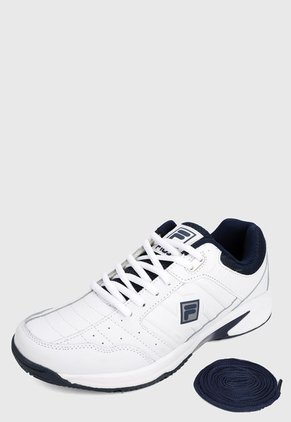 Tenis Lifestyle Blanco-Azul Fila Leonidas