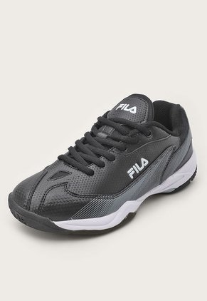 Tenis para Tennis Negro-Gris-Blanco Fila Courtdan
