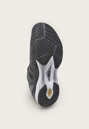 Tenis para Tennis Negro-Gris-Blanco Fila Courtdan