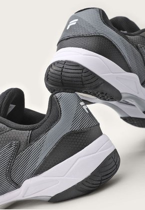 Tenis para Tennis Negro-Gris-Blanco Fila Courtdan