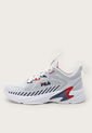 Tenis Running Blanco-Azul-Rojo Fila Walden Sky de Fila