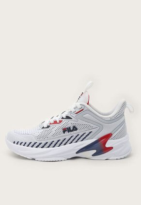 Tenis Running Blanco-Azul-Rojo Fila Walden Sky