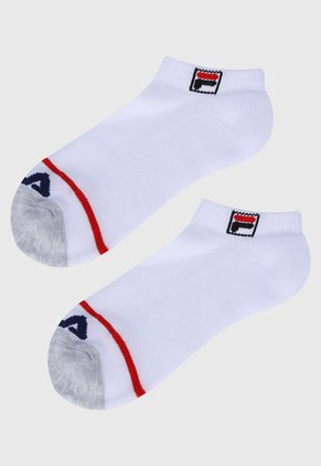 Medias X2 Blanco-Azul-Rojo Fila