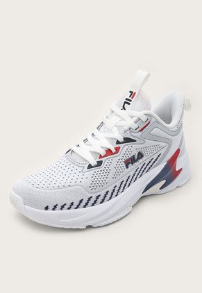 Tenis Running Blanco-Azul-Rojo Fila Walden Sky