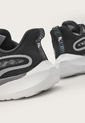 Tenis Running Negro-Plateado Fila Pioggia de Fila