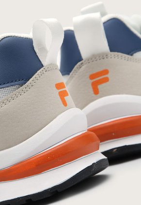Tenis Lifestyle Blanco-Café-Beige-Naranja Fila Dandig