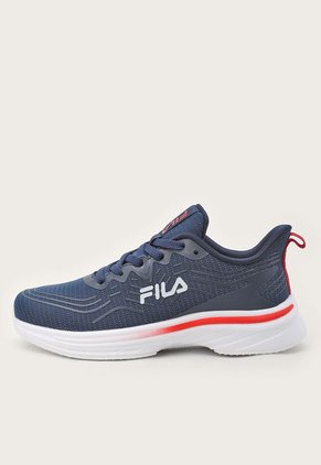 Tenis Running Azul-Blanco-Rojo FILA Cattura