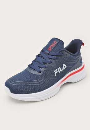 Tenis Running Azul-Blanco-Rojo FILA Cattura