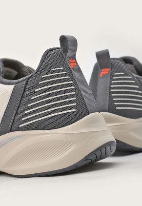 Tenis Running Beige-Gris-Naranja FILA Aprire