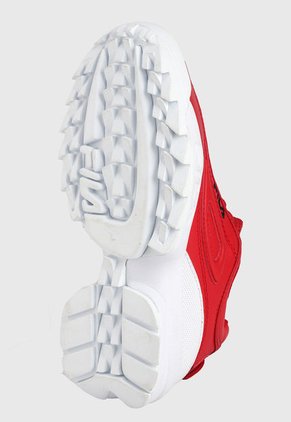 Tenis Lifestyle Rojo-Blanco Fila Disruptor 2 Premium