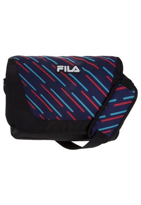 Bolso Manos Libres Negro-Azul Fila