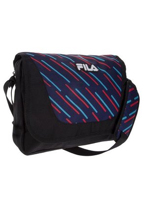 Bolso Manos Libres Negro-Azul Fila