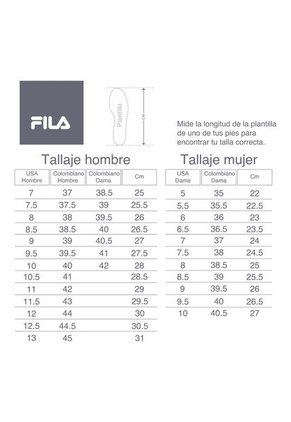 TENIS FILA HOMBRE 441200GRY RULERT Talla 8.5