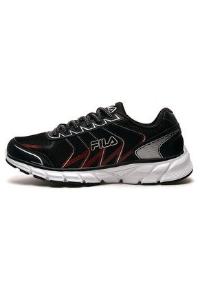 Tenis Running Negro-Rojo-Blanco Fila Jersey
