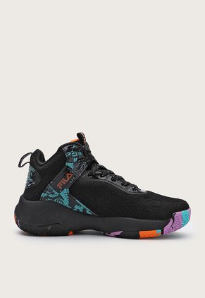 Tenis Basketball Negro-Multicolor Fila Bigotto
