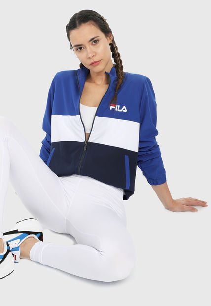 ​Chaqueta Azul-Blanco Fila