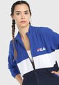 ​Chaqueta Azul-Blanco Fila de Fila