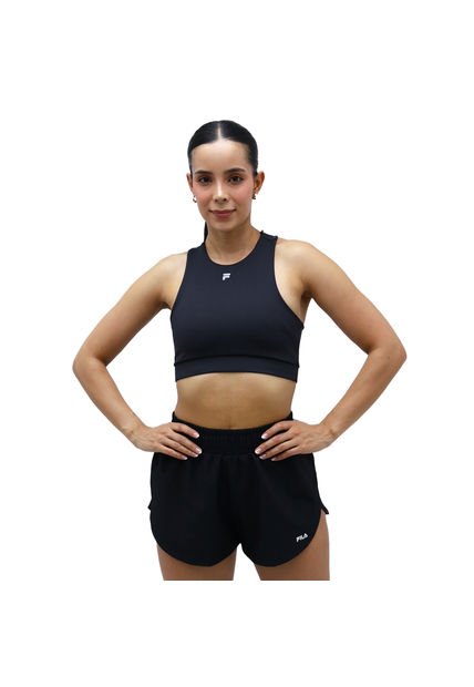 TOP LERTER TRAINING NEGRO FILA
