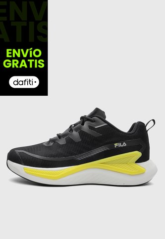 Tenis Running FILA Sulver Negro Fila