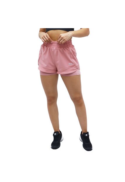 SHORT PRONER RUNNING ROSADO FILA