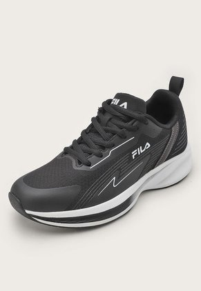 Tenis Running Negro-Blanco FILA Aprire