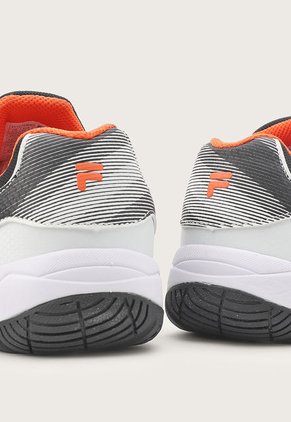 Tenis para Tennis Blanco-Naranja-Negro Fila Courtdan