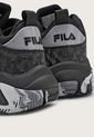 Tenis Basketball Negro-Blanco-Gris Fila Piccolo de Fila