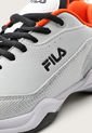 Tenis para Tennis Blanco-Naranja-Negro Fila Courtdan de Fila