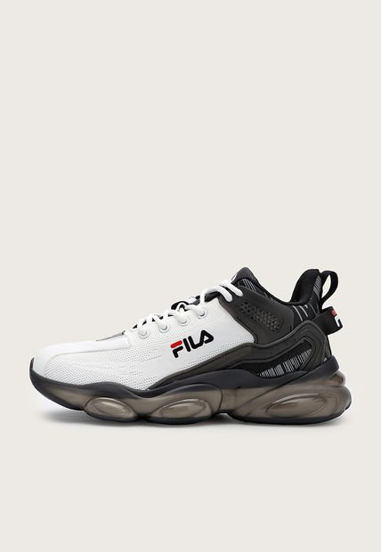 Tenis Basketball Blanco-Negro Fila Abile