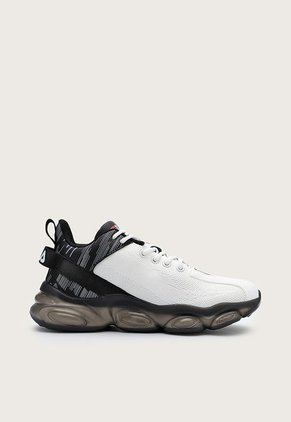 Tenis Basketball Blanco-Negro Fila Abile