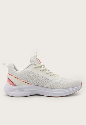 Tenis Running Marfil-Naranja-Blanco FILA Stardust