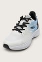 Tenis Running Blanco-Celeste-Negro FILA Diffenno de Fila