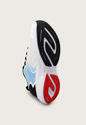 Tenis Running Blanco-Celeste-Negro FILA Diffenno