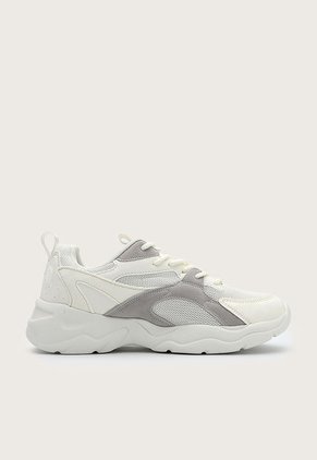 Tenis Lifestyle Beige-Gris-Negro Fila Bister