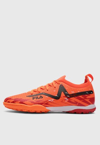Guayos FILA Hyperflex TF Naranja Neón Fila