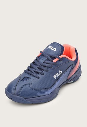 Tenis para Tennis Azul Navy-Coral Fila Courtdan