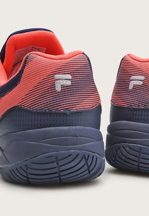 Tenis para Tennis Azul Navy-Coral Fila Courtdan
