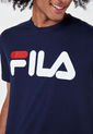 Camiseta Azul-Blanco-Rojo Fila de Fila