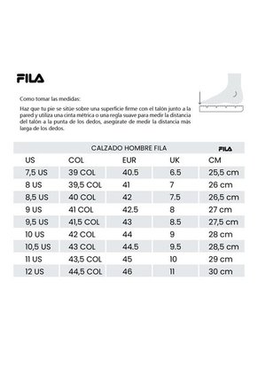 Tenis Fila Alevar Running-Blanco/Azul