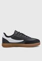 Tenis Lifestyle Negro-Blanco-Marrón FILA Burter de Fila