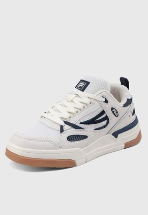 Tenis Lifestyle Beige-Blanco-Azul Navy FILA Walk