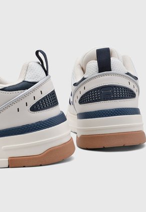 Tenis Lifestyle Beige-Blanco-Azul Navy FILA Walk