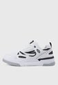 Tenis Lifestyle Blanco-Negro-Gris FILA Walk de Fila