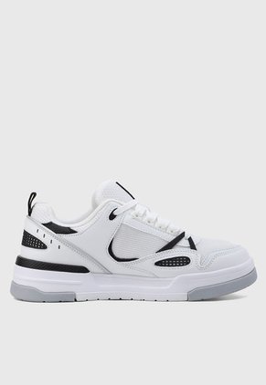 Tenis Lifestyle Blanco-Negro-Gris FILA Walk
